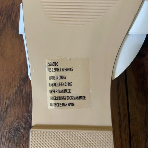 LIKE NEW JustFab sandals - Picture 4 of 9